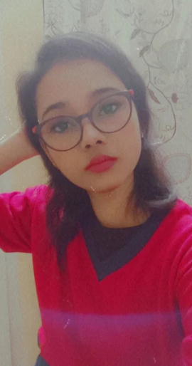 Women Red & Navy Blue Colourblocked Acrylic Sweater - Image 4