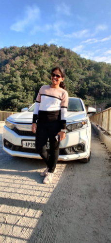 Women Mauve & White Colourblocked Sweater - Image 5