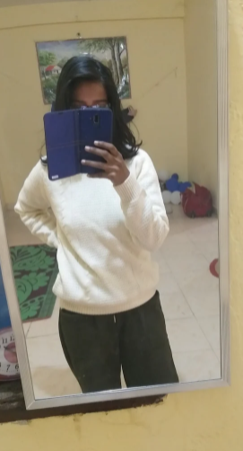 Women Off-White Self-Design Sweater - Image 7