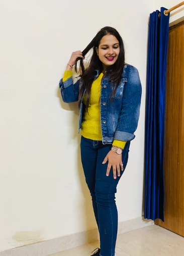 Women Mustard Green Self-Design Sweater - Image 7