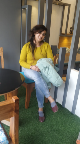 Women Mustard Green Self-Design Sweater - Image 8