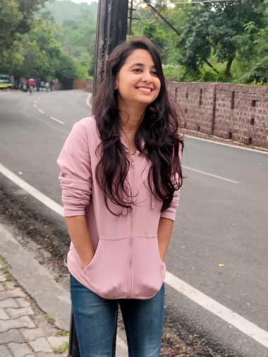 Women Coral Pink Solid Hooded Sweatshirt - Image 5