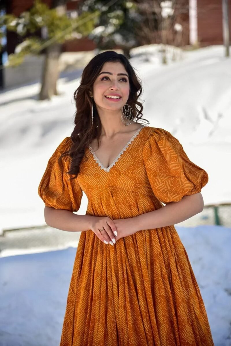 vibrant mustard maxi set - Image 6