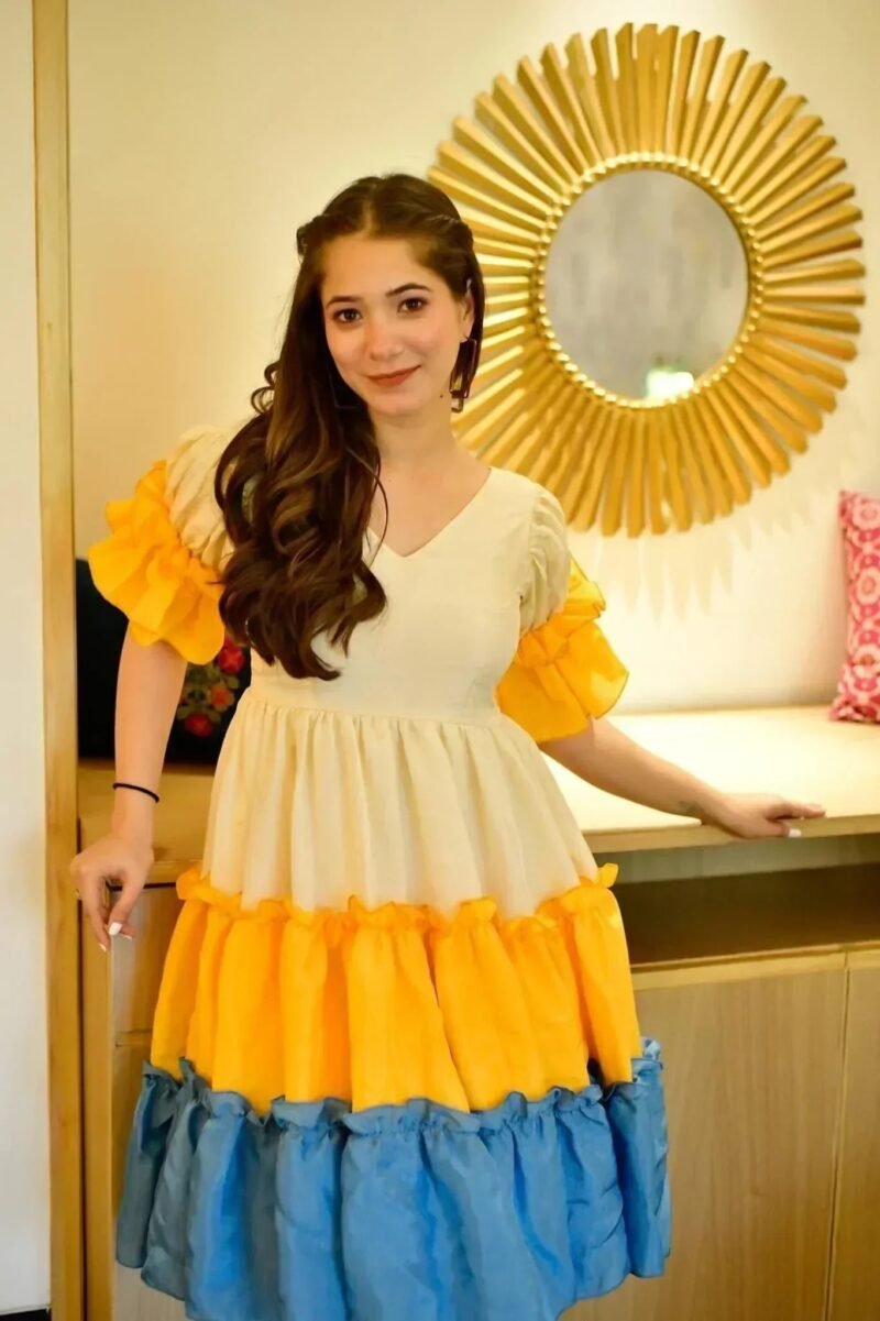 Rutvi tiered dress - Image 6