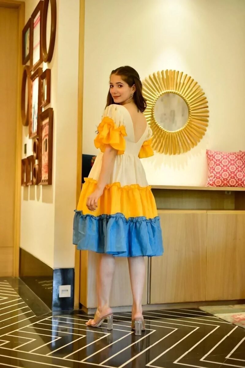 Rutvi tiered dress - Image 5