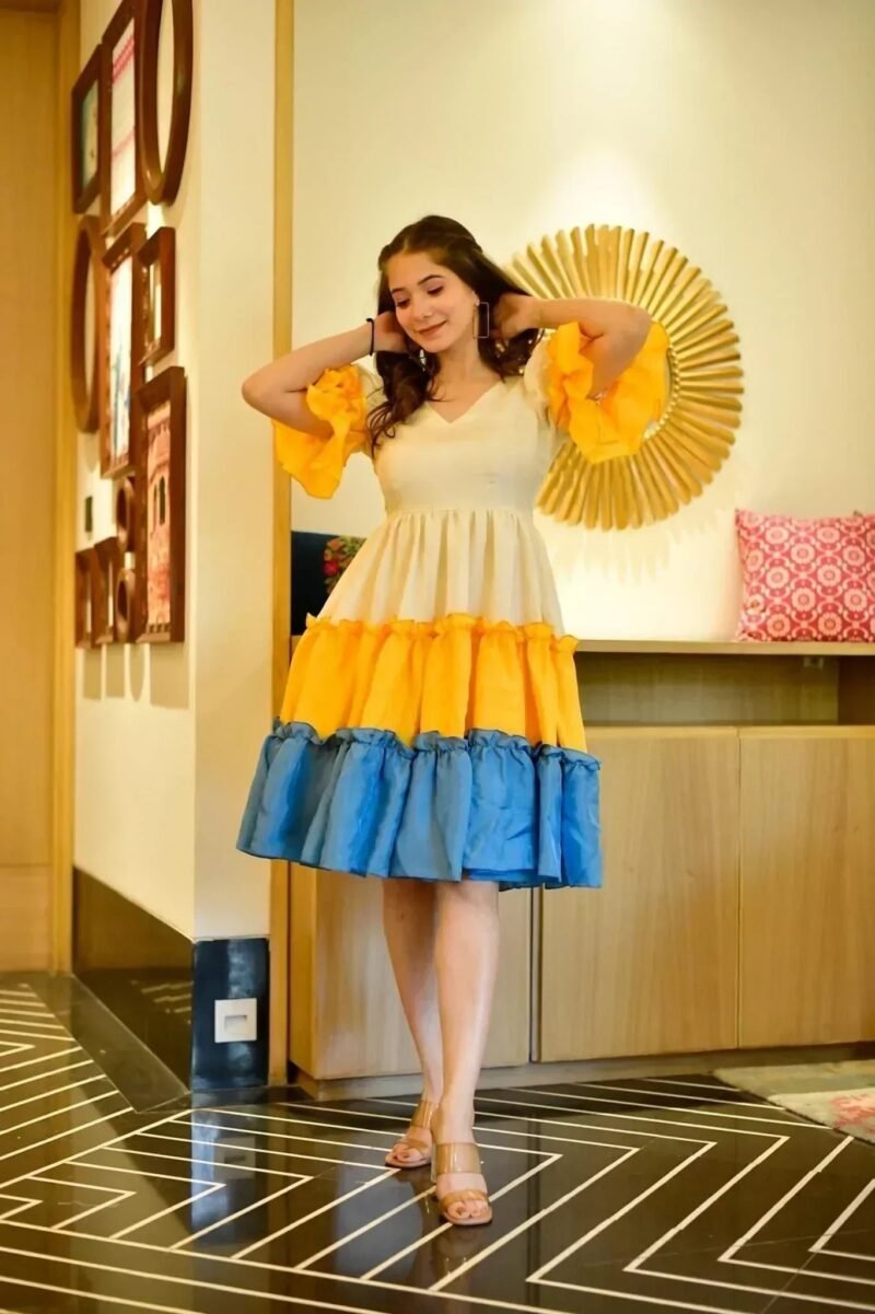 Rutvi tiered dress - Image 4
