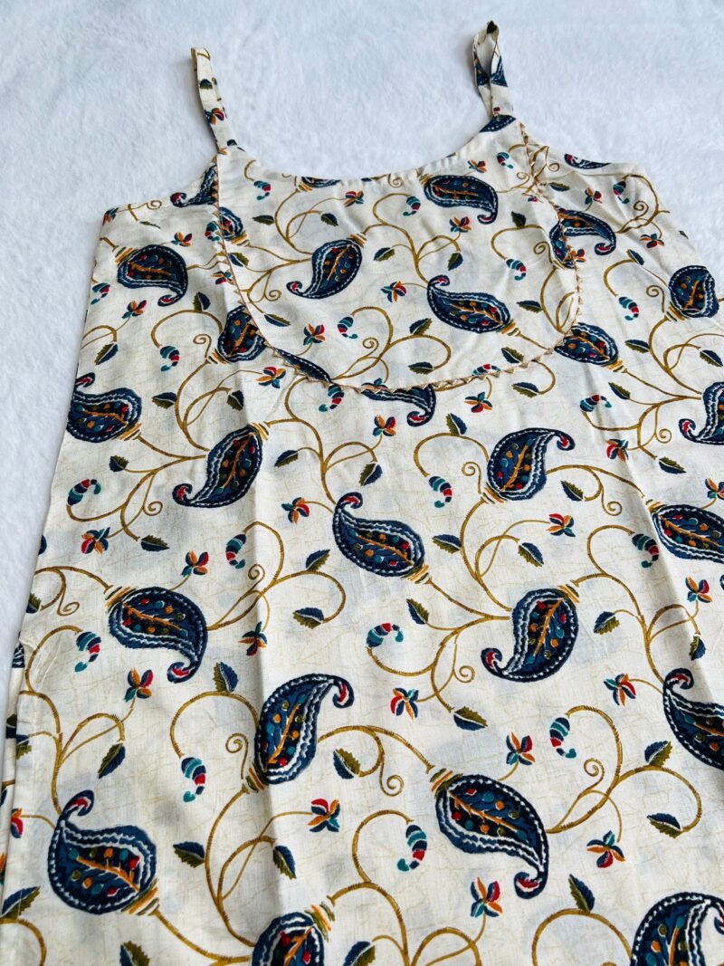 Lemonade Rayon straight Kurti - Image 6